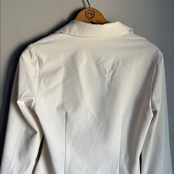 CINQ A SEPT Mckenna Top in Ivory  Small - Picture 8 of 11